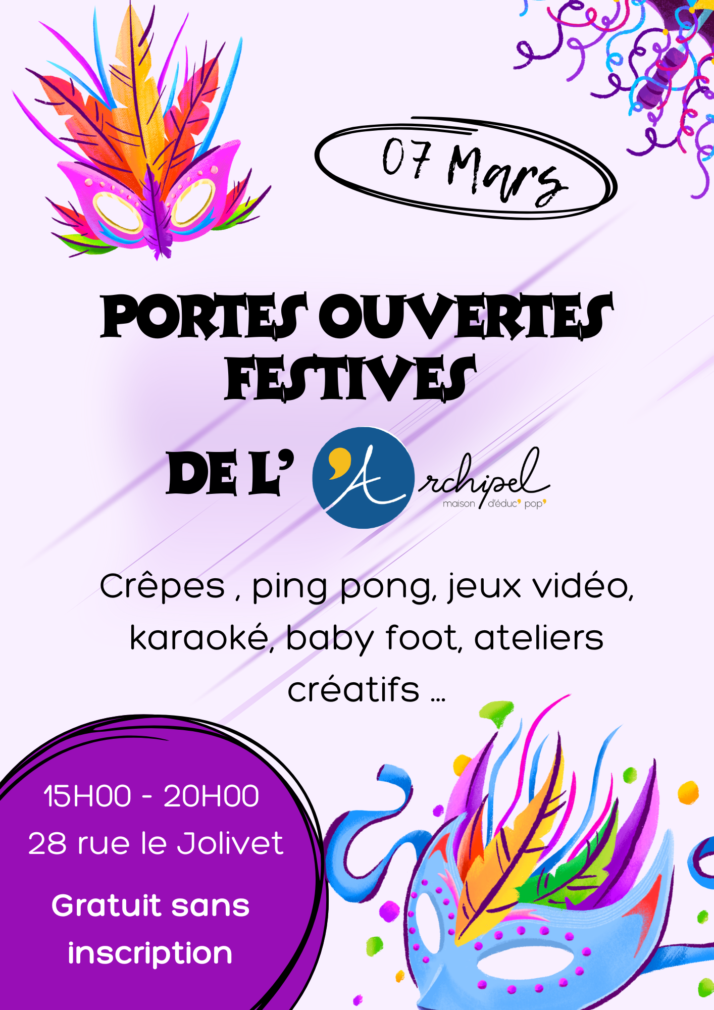 You are currently viewing Portes ouvertes des vacances d’hiver 2025