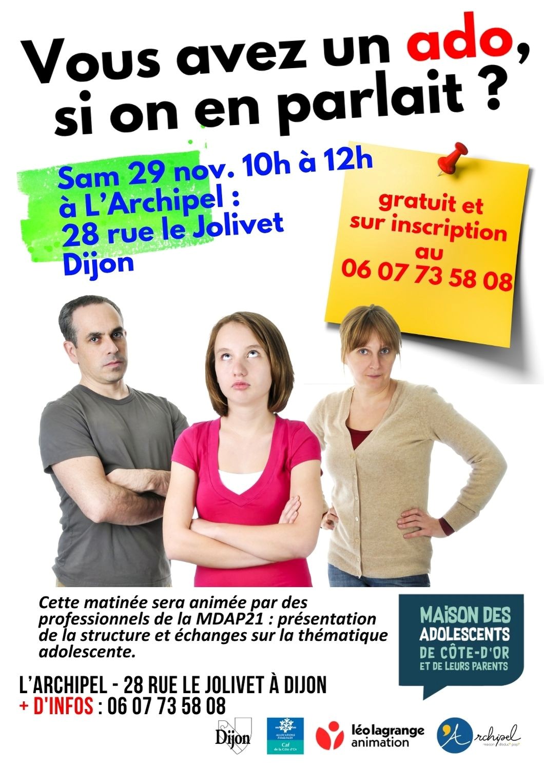 You are currently viewing Vous avez un ado, on en parlait ?