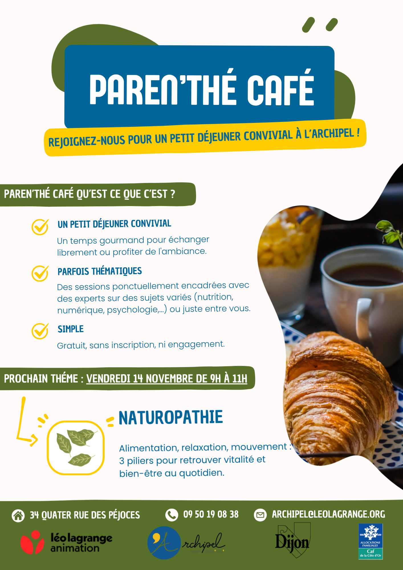 You are currently viewing Paren’thé café 14 novembre 2025