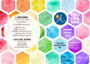 Lire la suite à propos de l’article Programme trimestriel de janvier à mars 2026