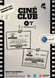 Lire la suite à propos de l’article Ciné Club à l&rsquo;Atheneum
