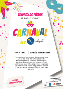 Lire la suite à propos de l’article Après-Midi festif : Carnaval 2026